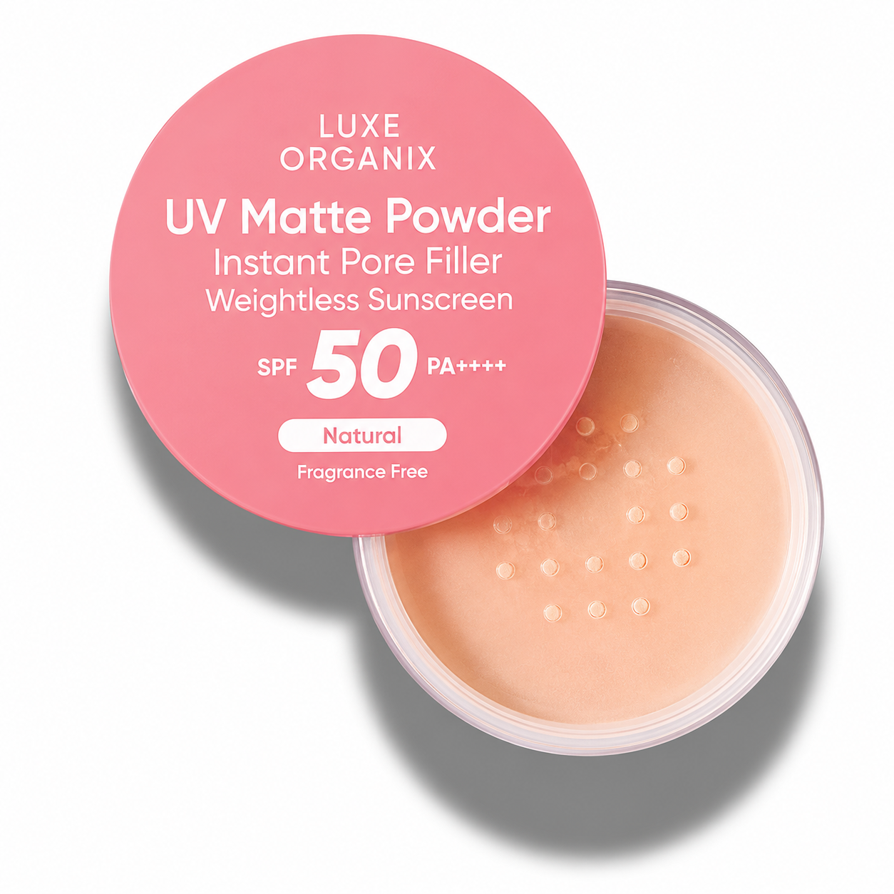 Luxe Organix UV Matte Powder SPF 50 PA++++ – Natural