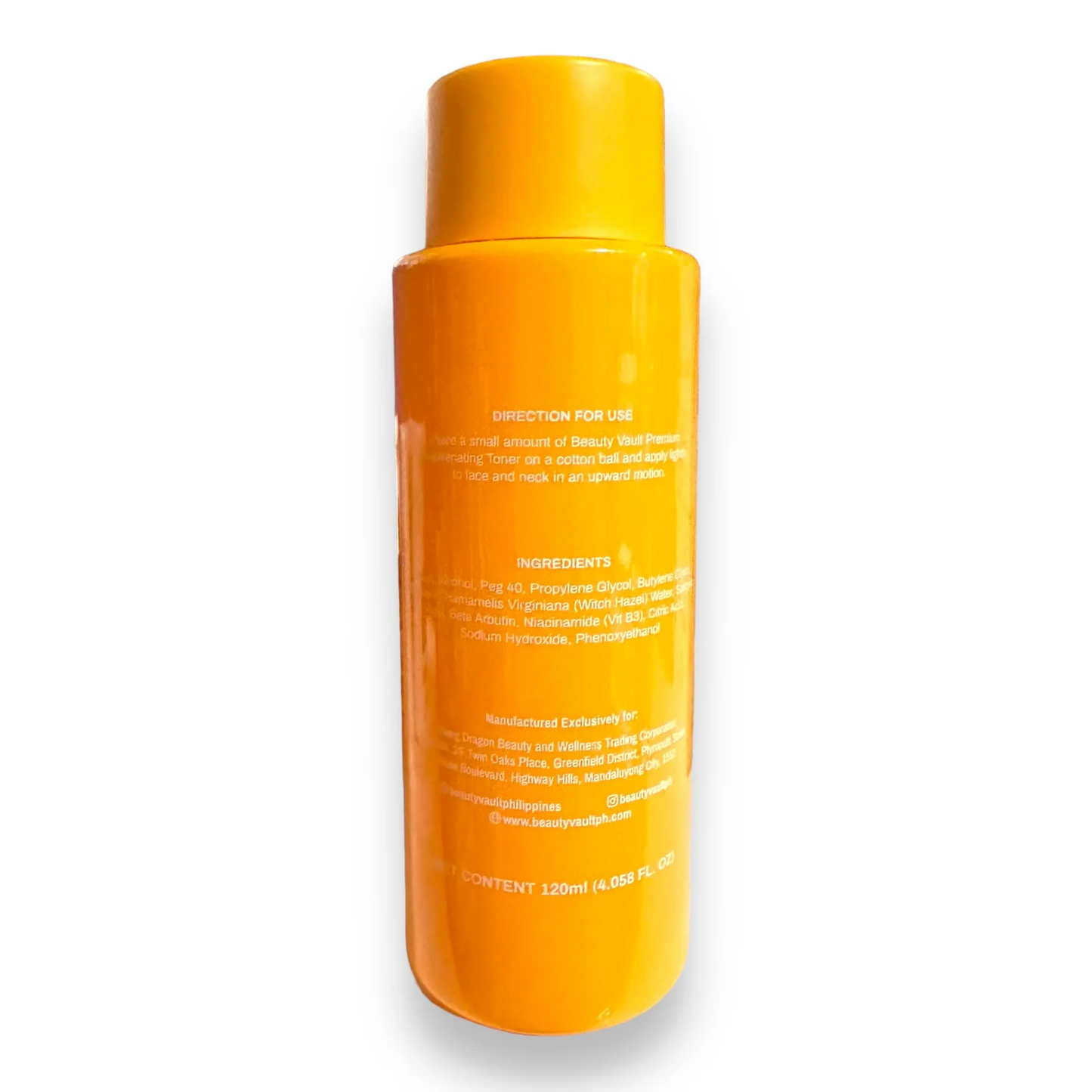 Beauty Vault Premium Rejuvenating Toner 120ml