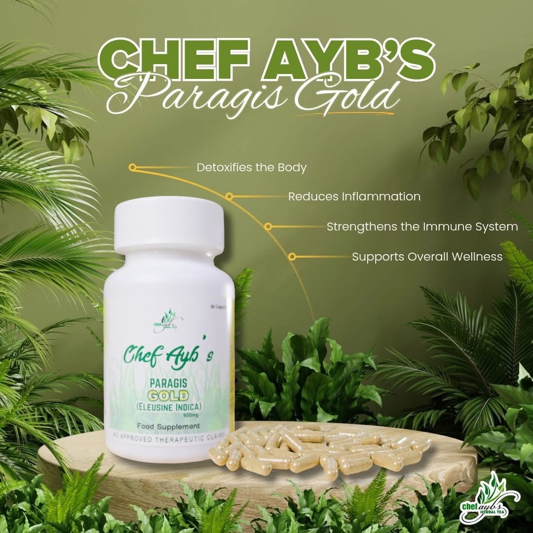 Chef Ayb’s Paragis Gold (Eleusine Indica) – 60 Caps
