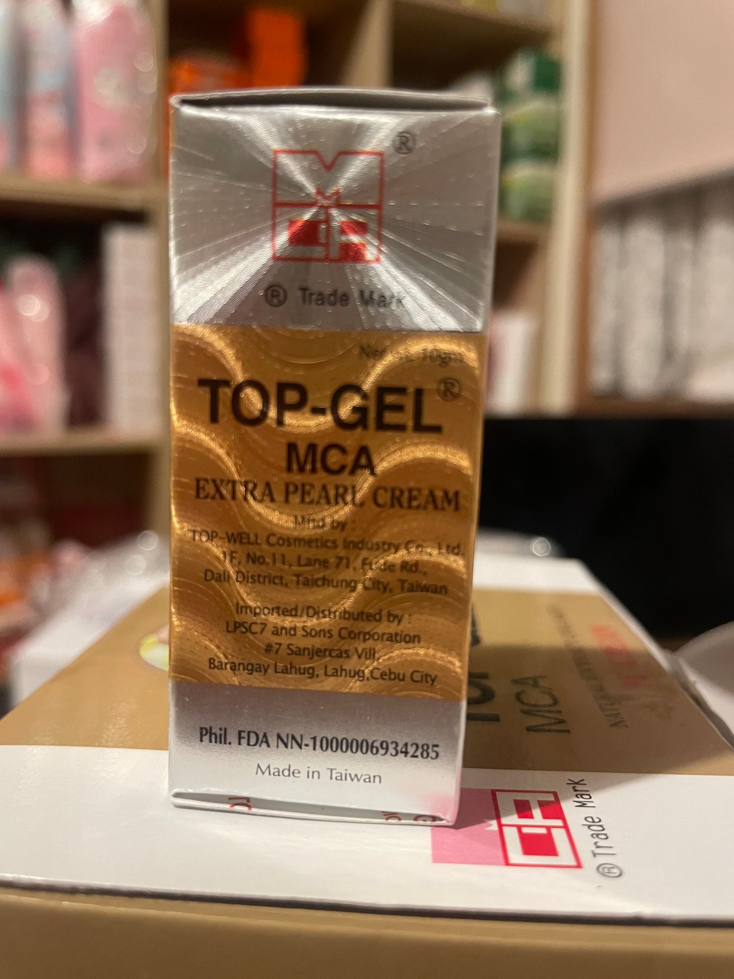 Top Gel Extra Pearl Cream 10g