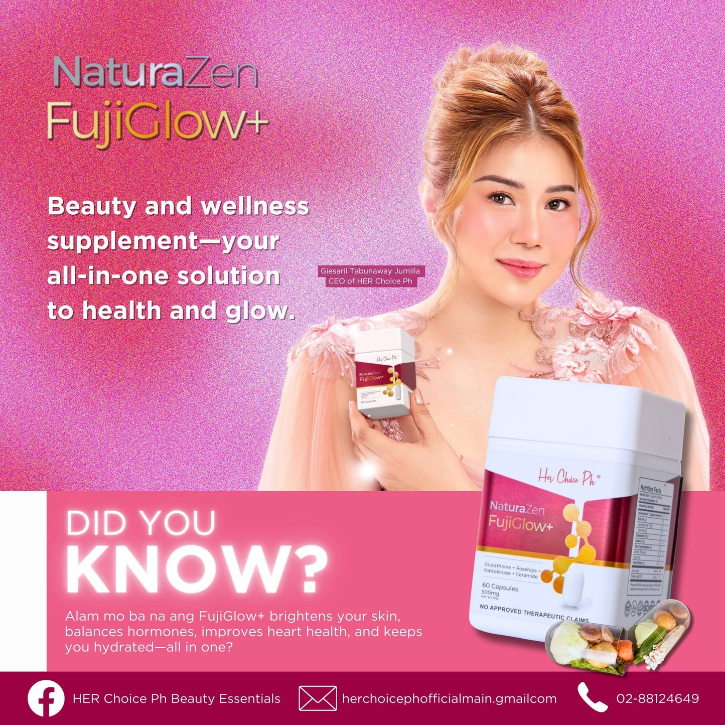 Her Choice Ph NaturaZen FujiGlow+
