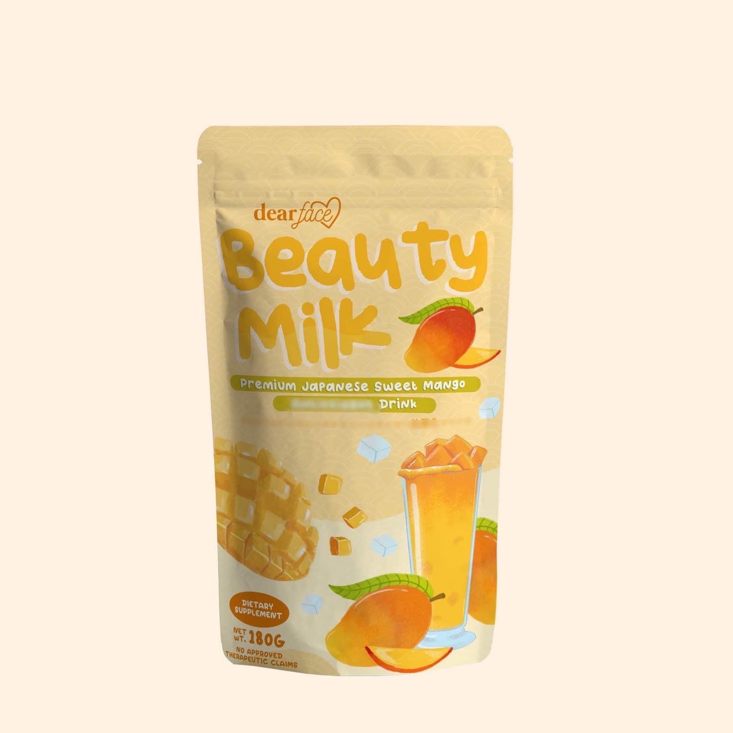 Dear Face Beauty Milk Premium Japanese Sweet Mango Antioxidant Drink