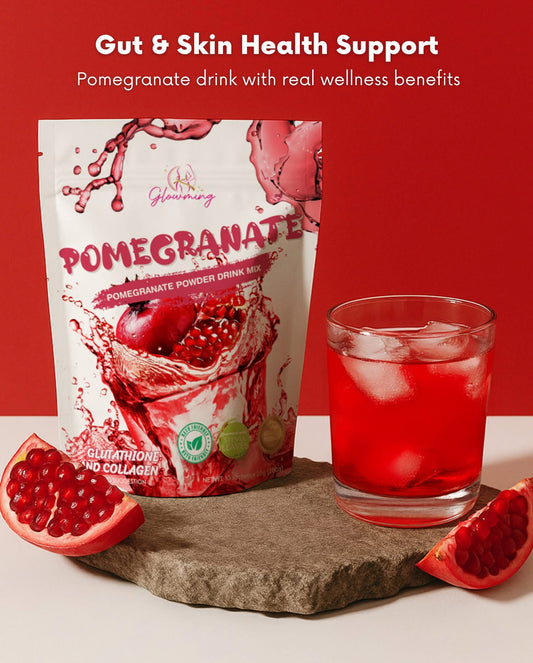 Glowming Pomegranate Powder Drink Mix by Cris Cosmetics