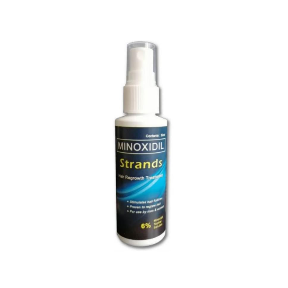 Minoxidil Strands 6%  Hairgrower For Men and Women 60ml