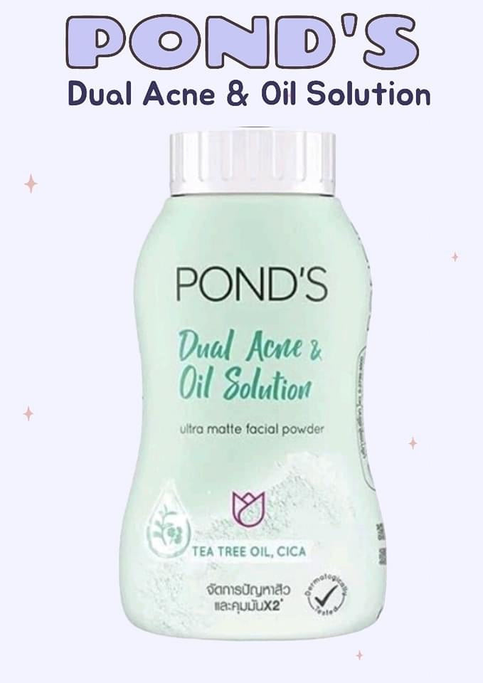Pond's Dual Acne and Oil Solution Ultra Matte Facial Powder 50g