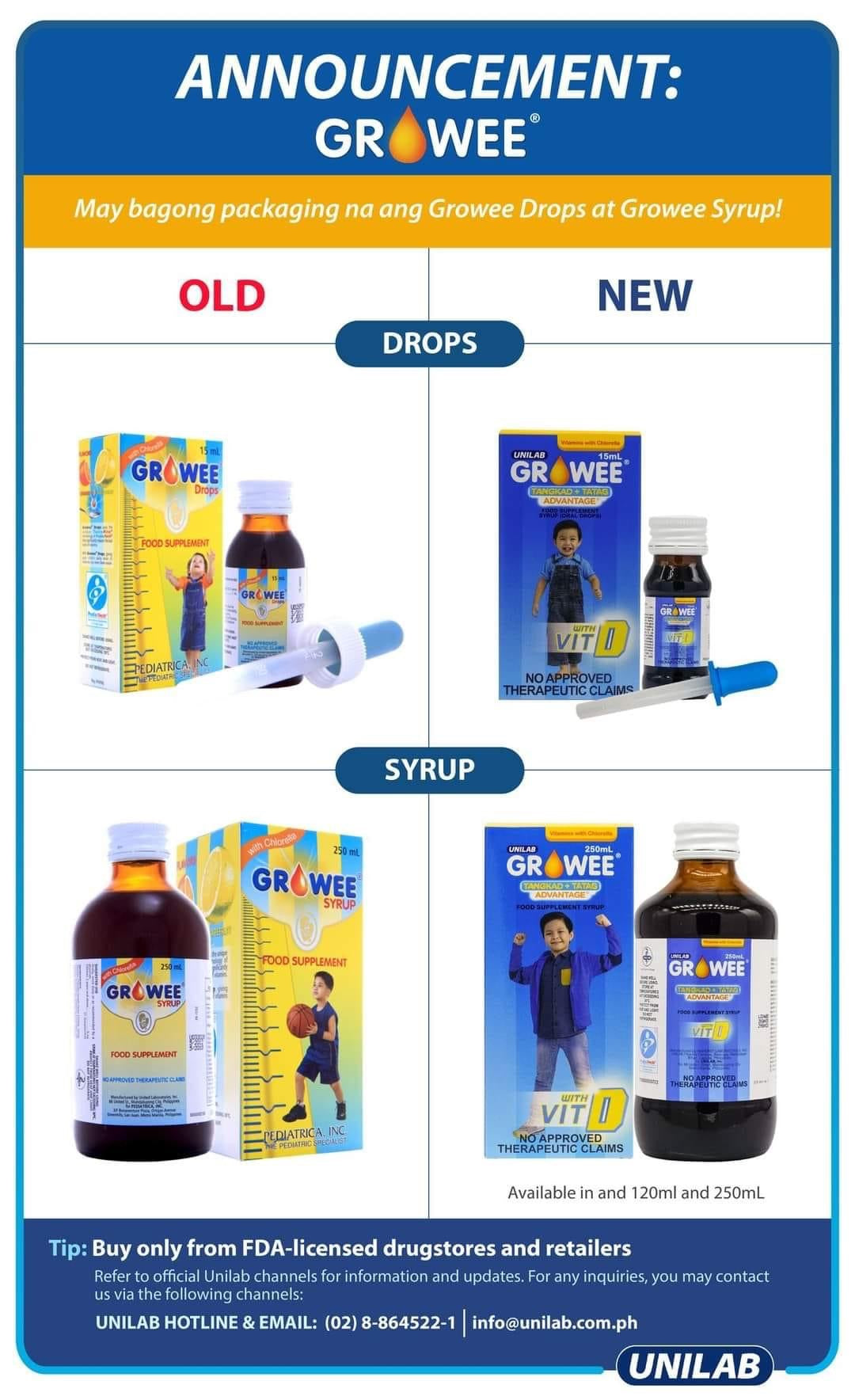 Growee 120 ml ( 2 years to 12 years old)