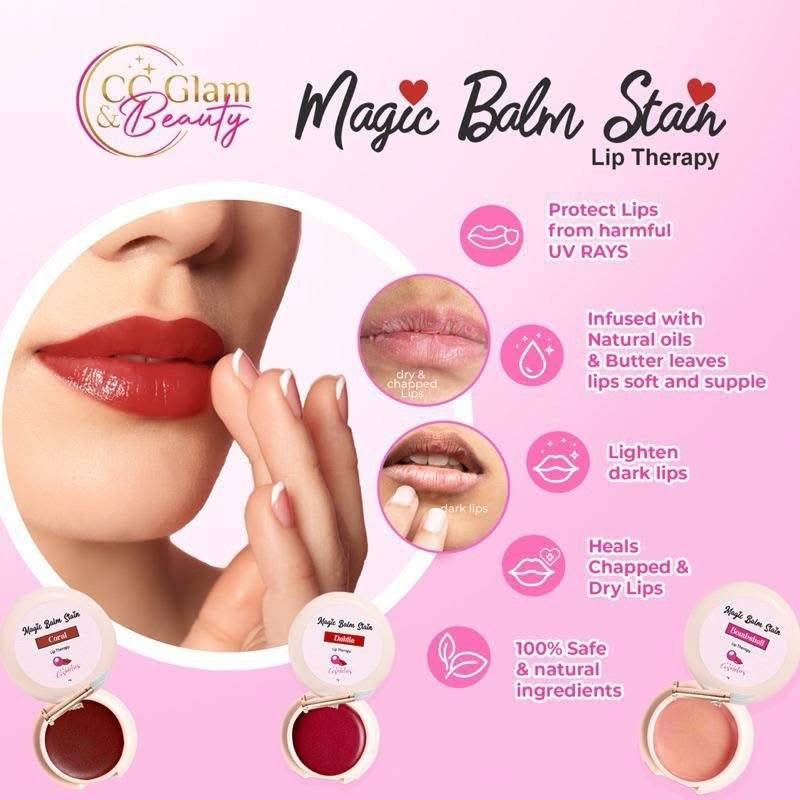 Magic Balm Stain Lip Therapy by CC Glam and Beauty