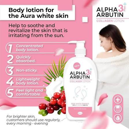 Alpha Arbutin 3 Plus Collagen Body Lotion 500ml