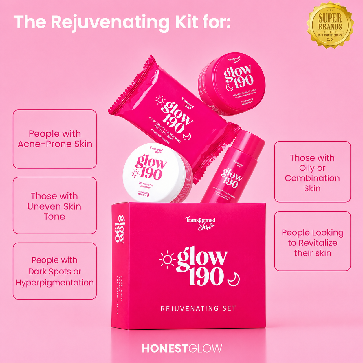 Glow 190 Rejuvenating Set