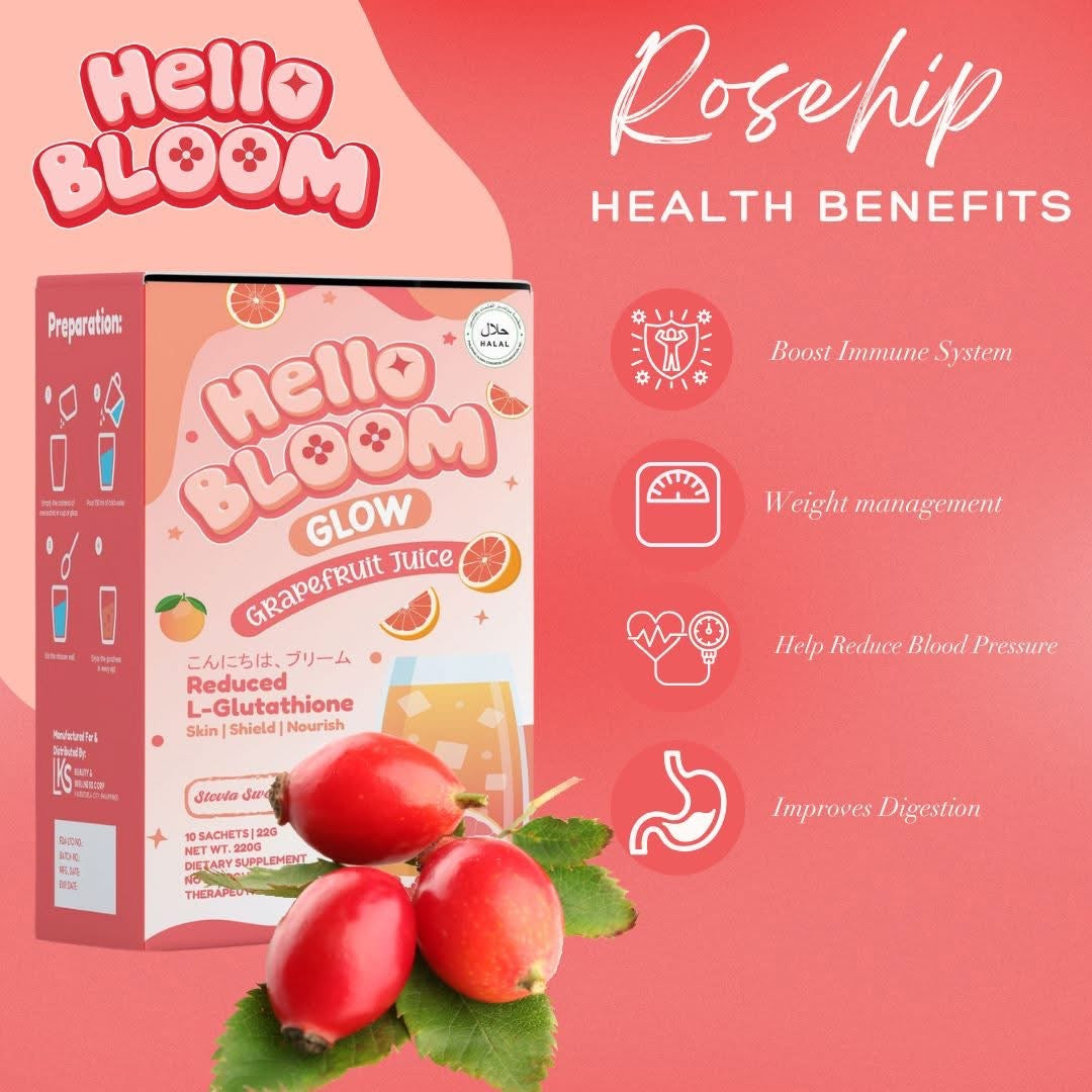 Hello Bloom Glow Grapefruit Juice by Kiray