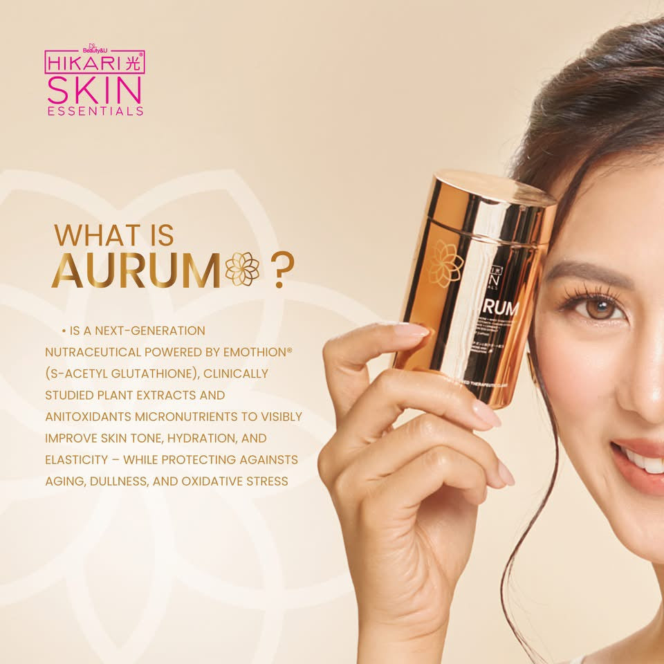 Hikari Skin Essentials AURUM S-Acetyl Glutathione 30 caps