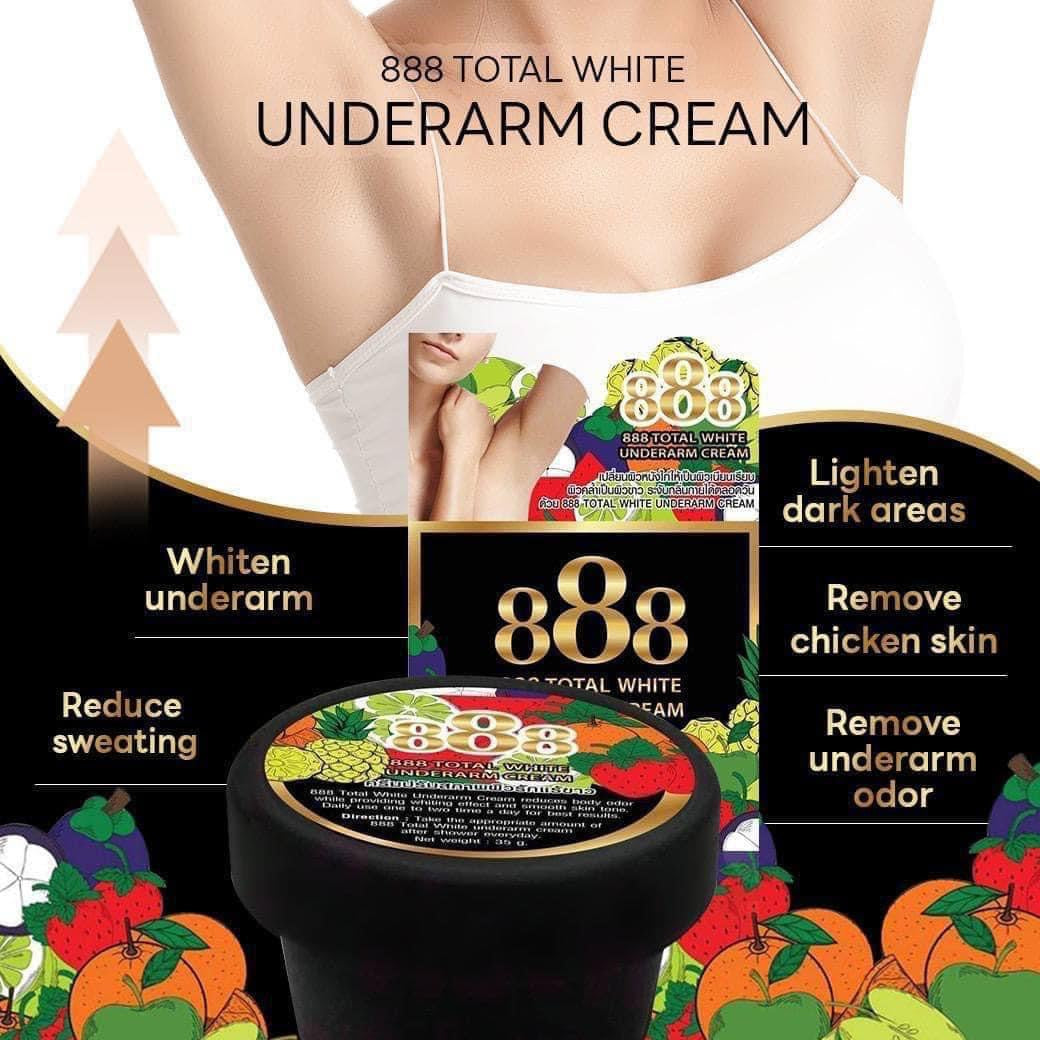 888 Total White Underarm Cream