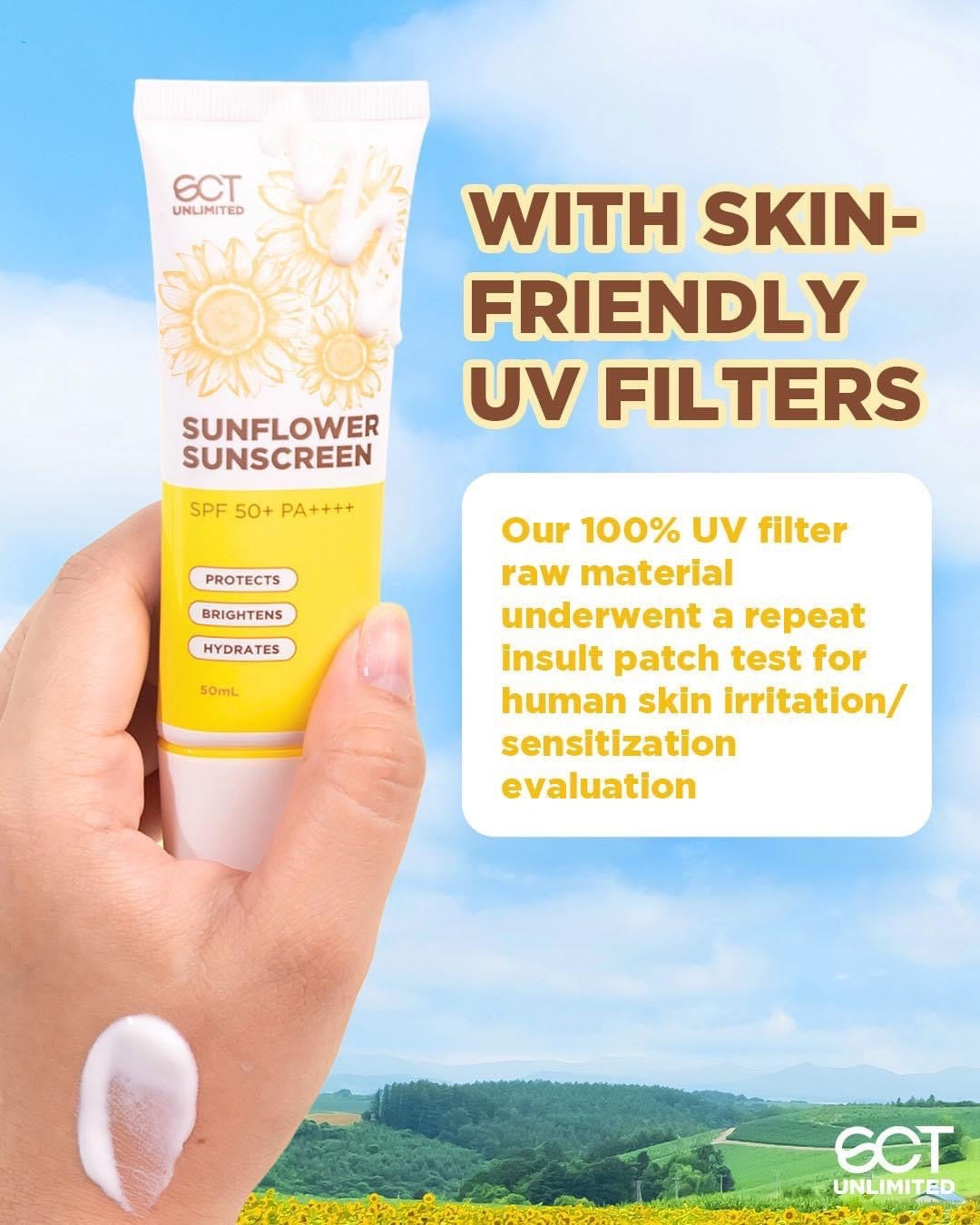 SCT Unlimited Sunflower Sunscreen SPF 50+ PA+++