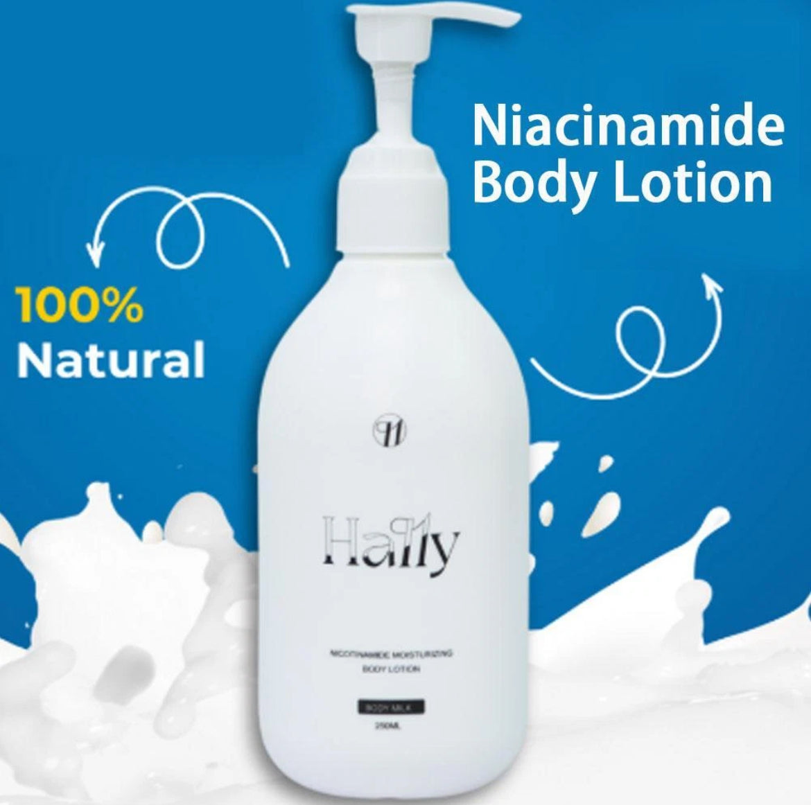Hally Niacinamide Moisturizing Body Lotion 250ml