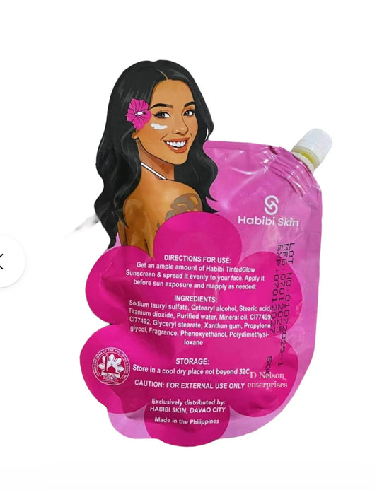 Habibi Skin Tinted Glow Sunscreen SPF50  50g