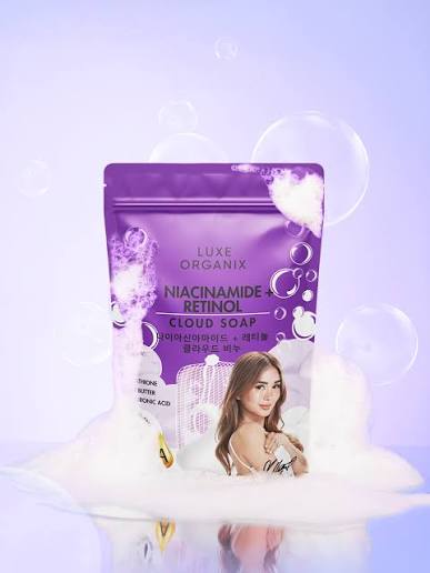 Luxe Organix Niacinamide + Retinol Cloud Soap 100g
