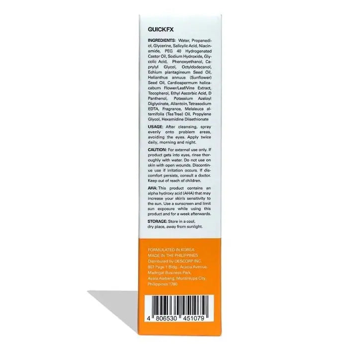 QUICKFX Pimple Eraser Toner 30mL