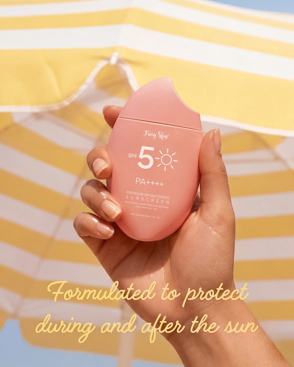 Fairy Skin Premium Brightening SUNSCREEN SPF 50 PA+++ 50g