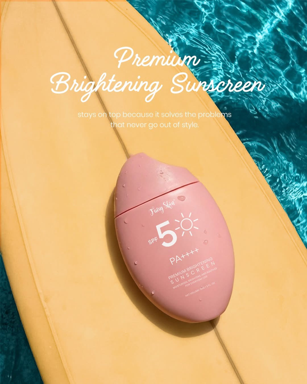 Fairy Skin Premium Brightening SUNSCREEN SPF 50 PA+++ 50g