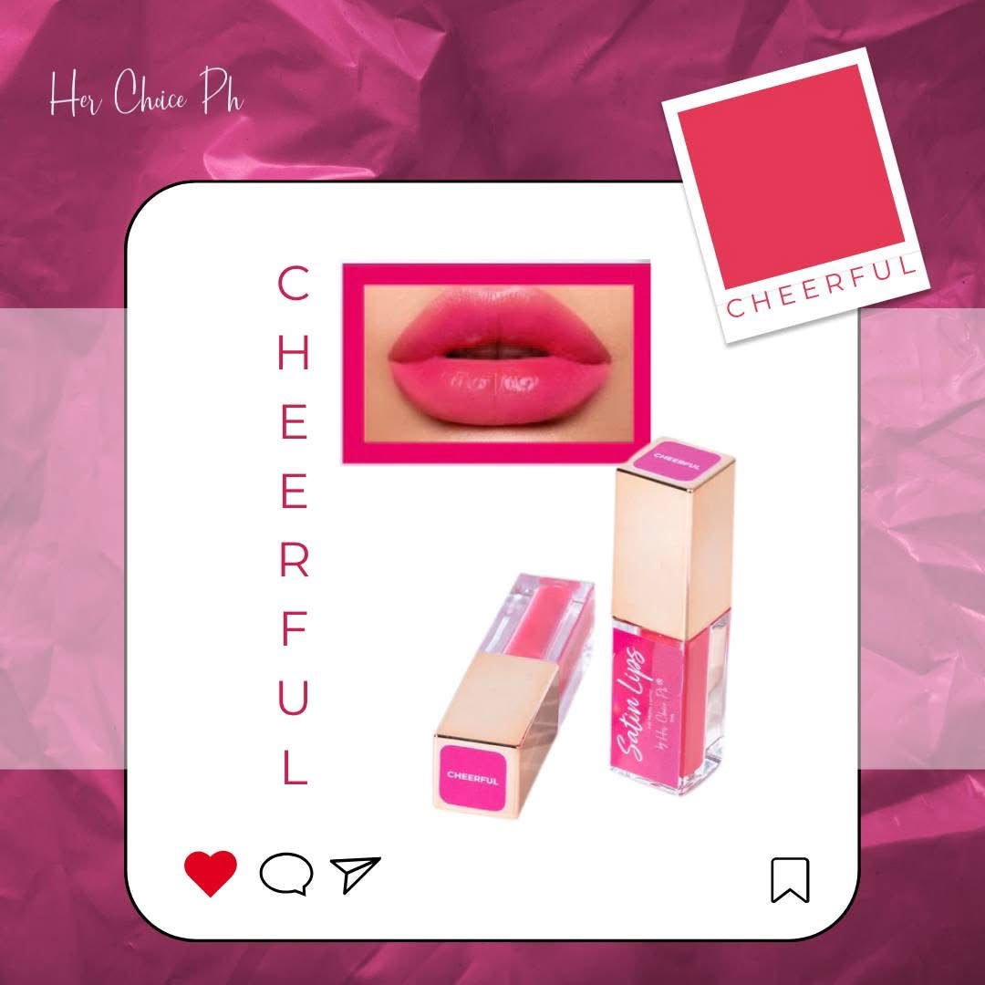 Her Choice Ph Satin Lips HD Matte Liptint: CHEERFUL – Tita Guapa's