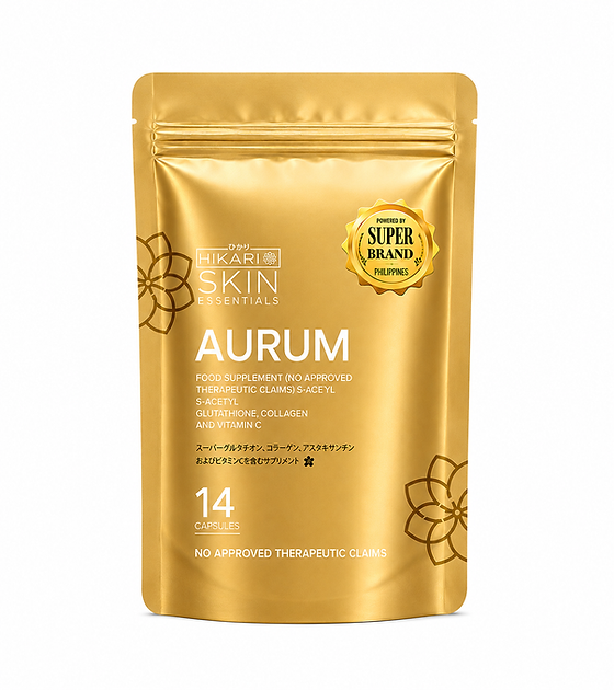 HIKARI Skin Essentials AURUM Premium Glutathione – 14 Caps