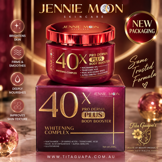 Jennie Moon 40x Pro Derma Plus Body Booster 250g - NEW PACKAGING