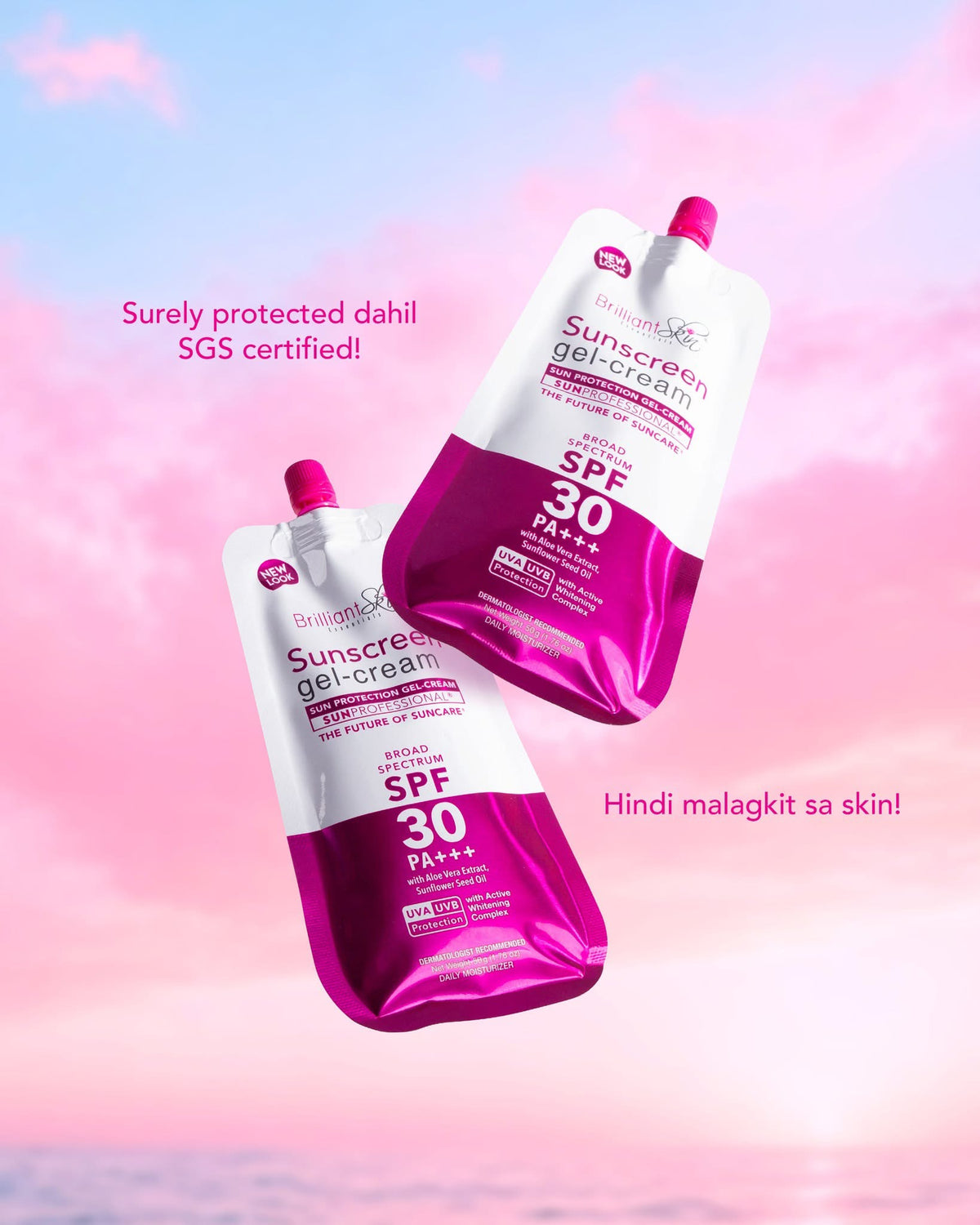 Brilliant Skin Sunscreen Gel-cream SPF30 PA+++   50g