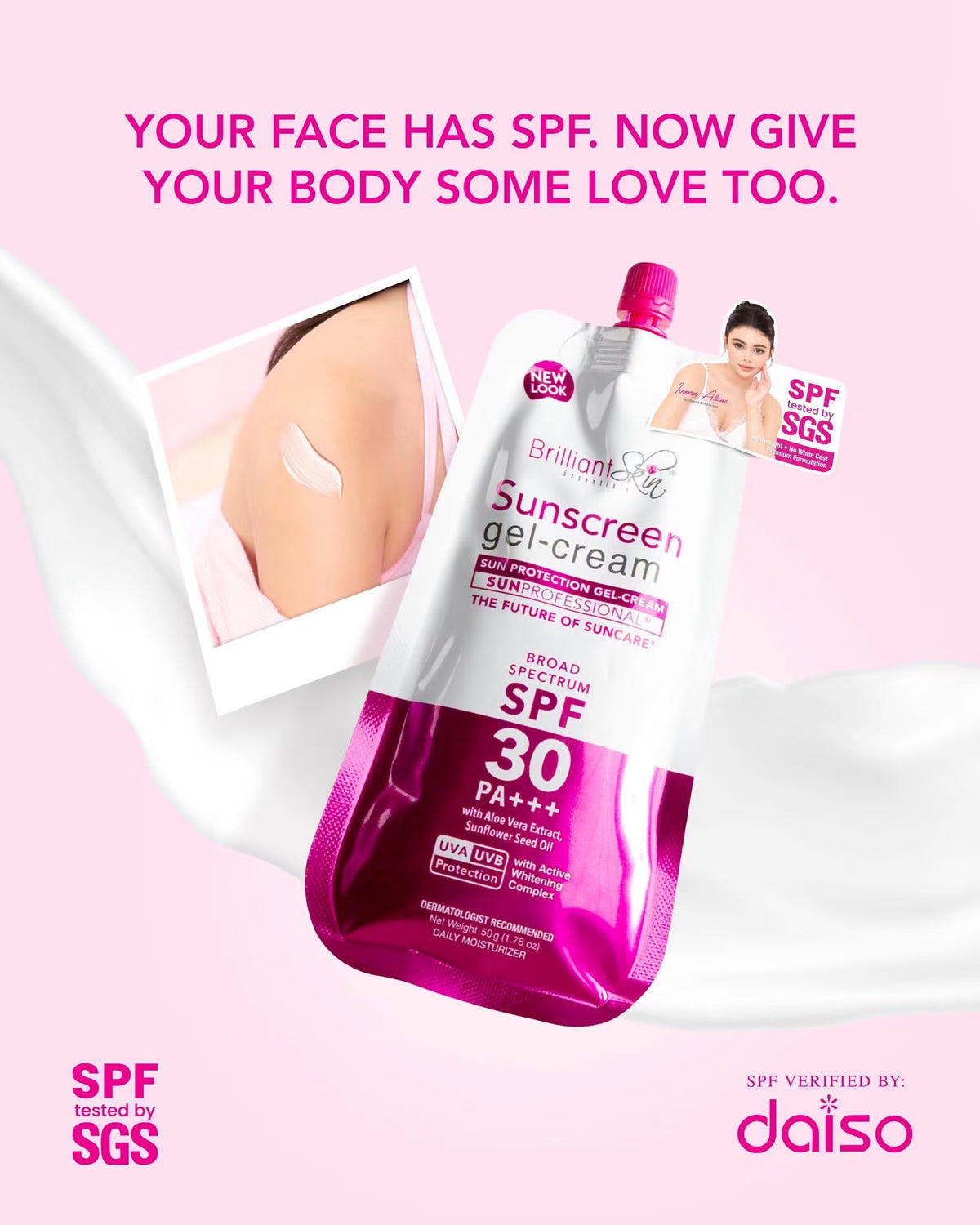 Brilliant Skin Sunscreen Gel-cream SPF30 PA+++   50g