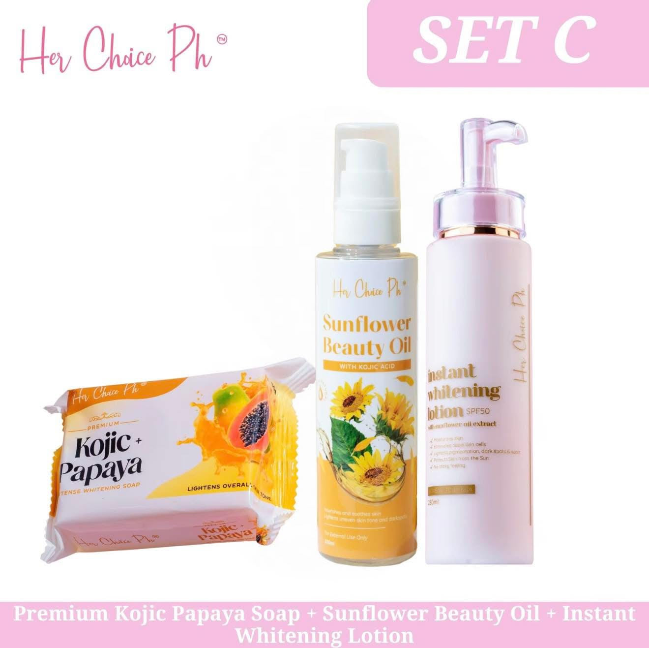 Her Choice PH - Set C (Whitening Trio)