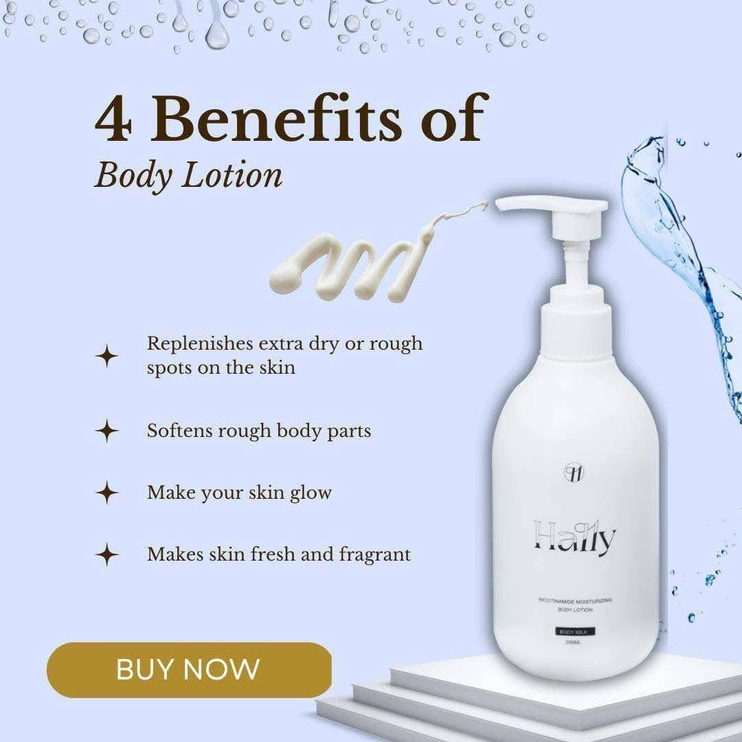 Hally Niacinamide Moisturizing Body Lotion 250ml