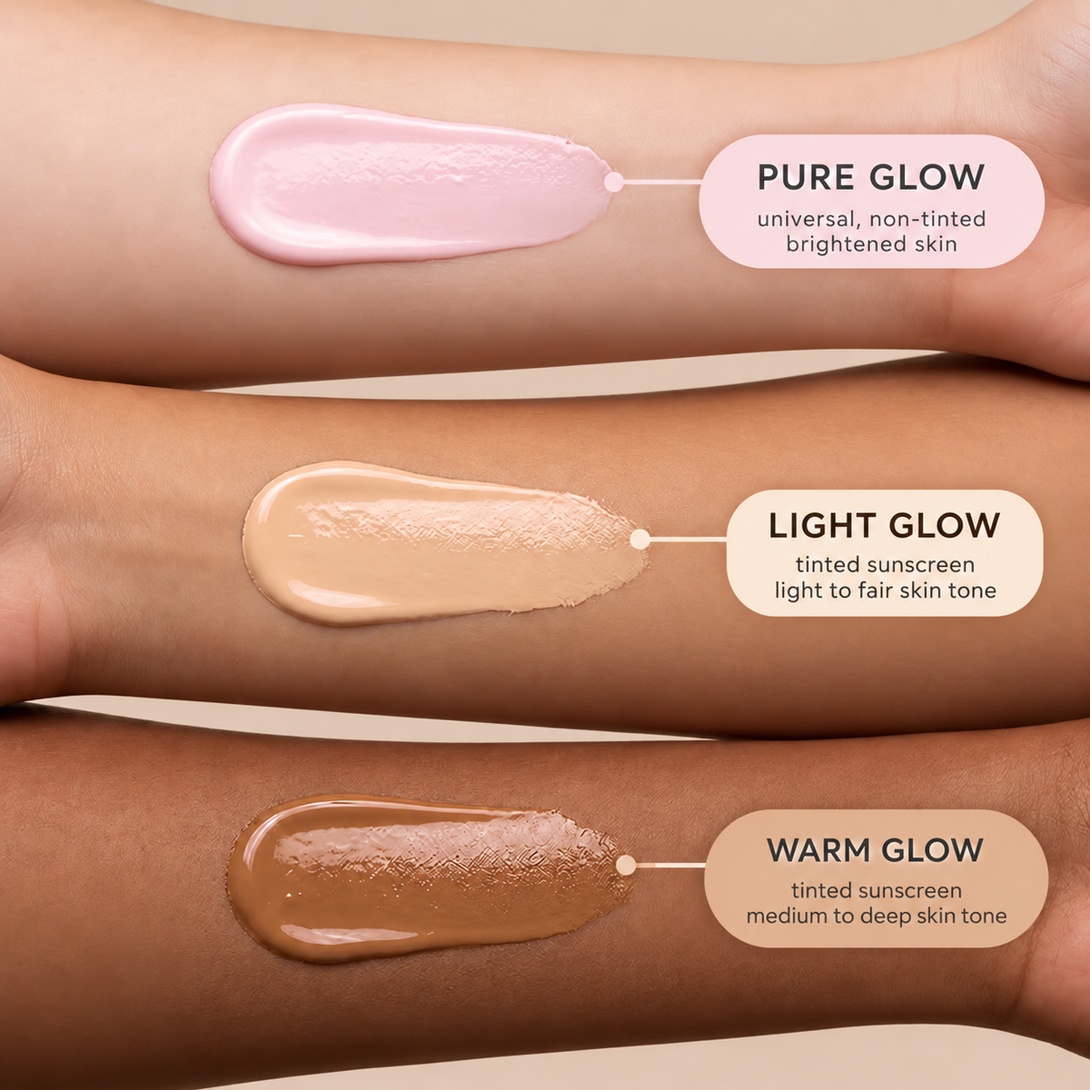 Shaha Beauty Hakuji Glow Sunscreen SPF50 PA++++ – Pure Glow