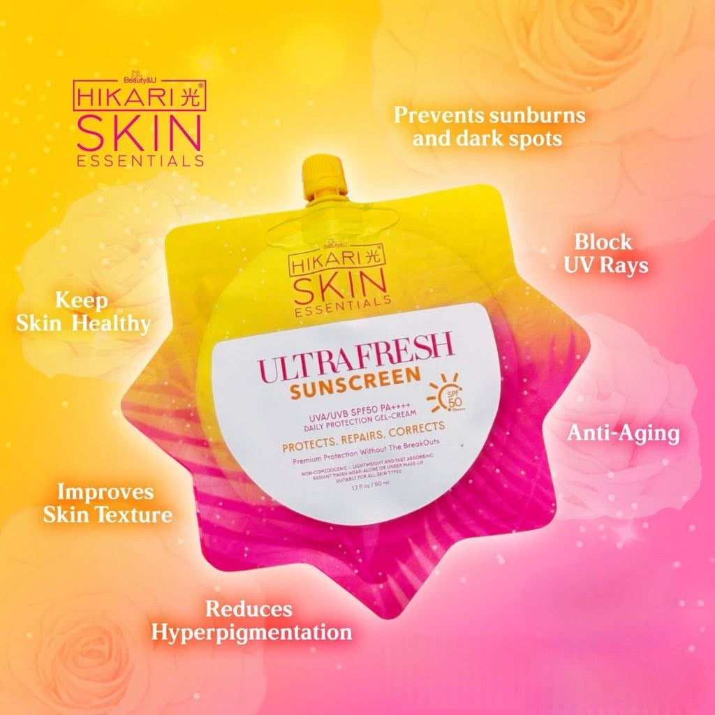 Hikari Ultrafresh Sunscreen UVA/UVB SPF50 PA++++  50ml