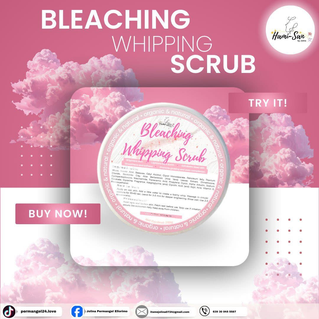 Hami-San Bleaching Whipped Scrub
