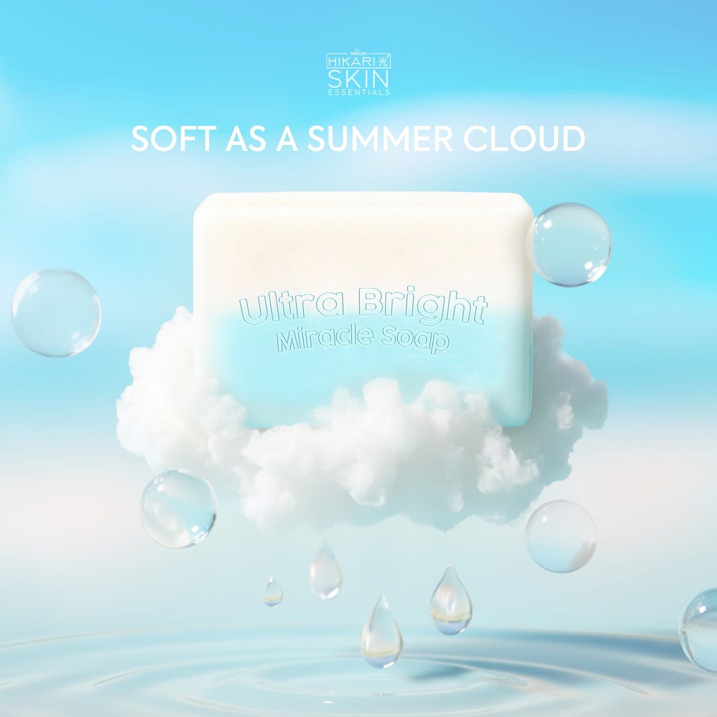 Hikari Ultra Bright Miracle Soap
5 Bars x 75g each