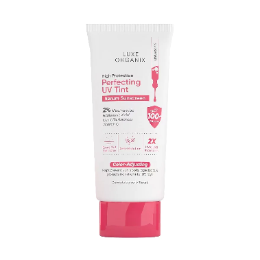 Luxe Organix High Protection Perfecting UV Tint Serum Sunscreen SPF100+ PA++++  40g