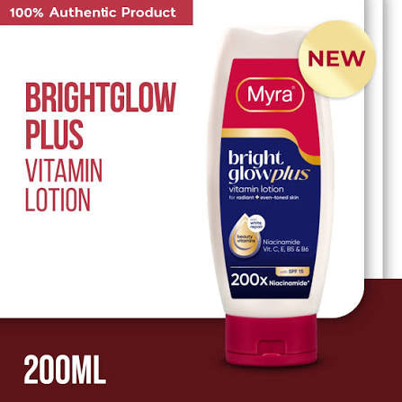 Myra Bright Glow Plus Vitamin Lotion SPF15 – 200ml
