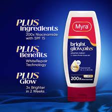 Myra Bright Glow Plus Vitamin Lotion SPF15 – 200ml