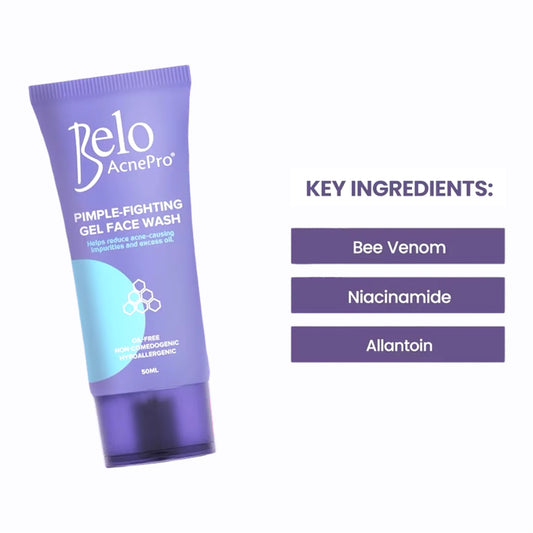 Belo Acne Pro Pimple-Fighting Gel Face Wash 50ml