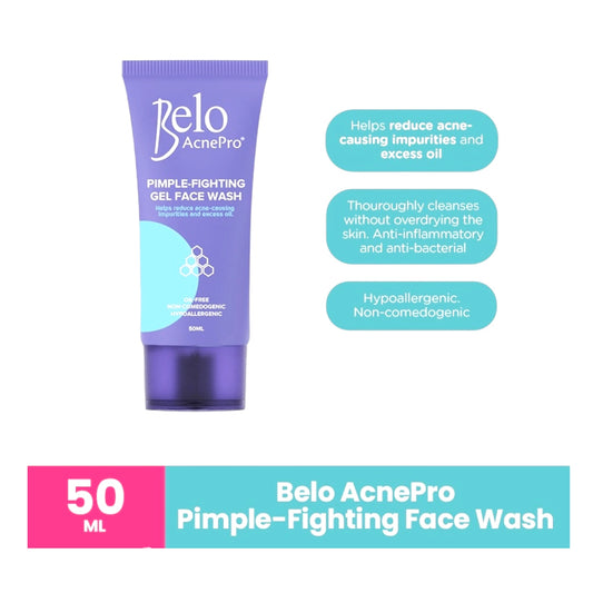 Belo Acne Pro Pimple-Fighting Gel Face Wash 50ml