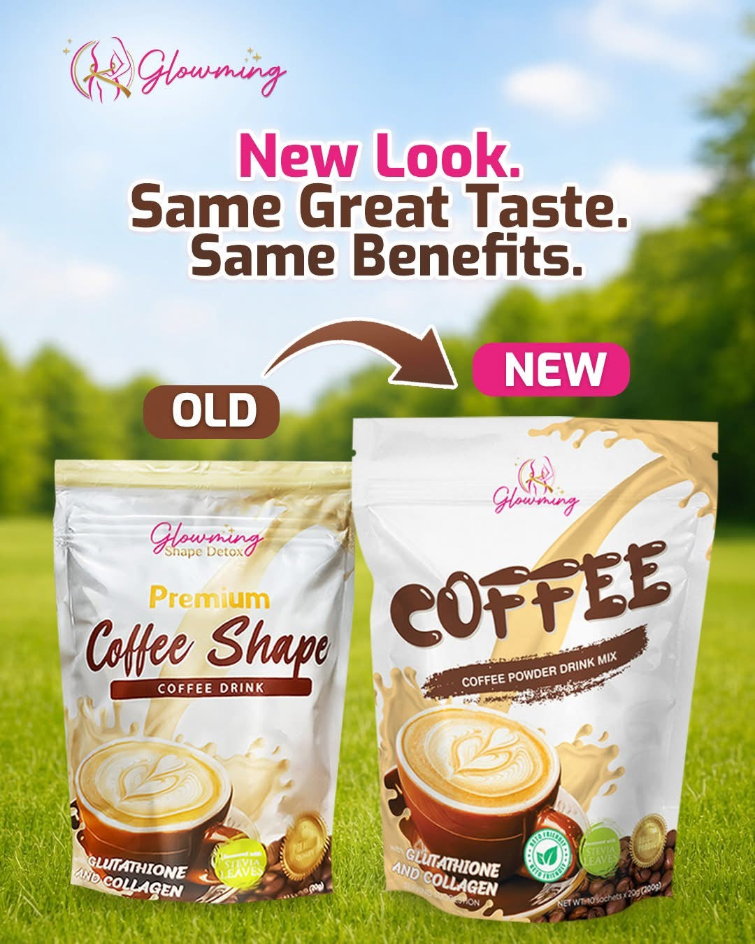 Glowming Coffee Powder Drink Mix