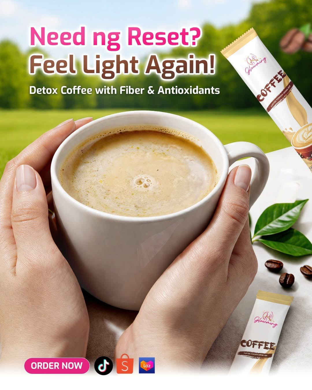 Glowming Coffee Powder Drink Mix