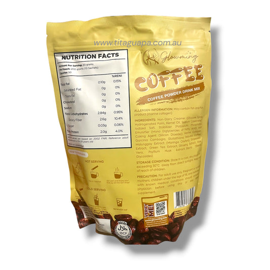 Glowming Coffee Powder Drink Mix