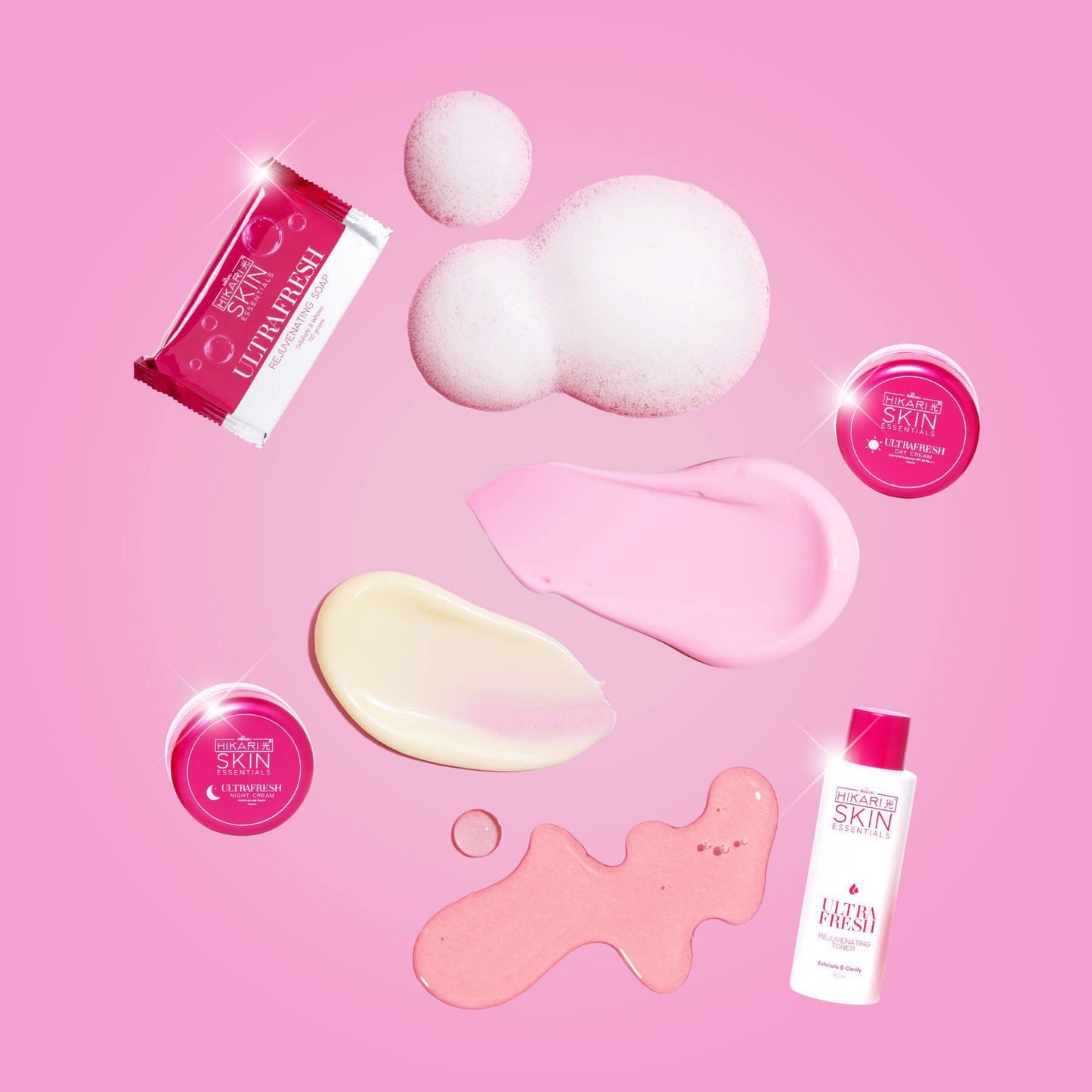 Hikari Skin Essentials Ultrafresh Rejuvenating Set
