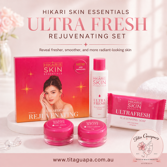 Hikari Skin Essentials Ultrafresh Rejuvenating Set