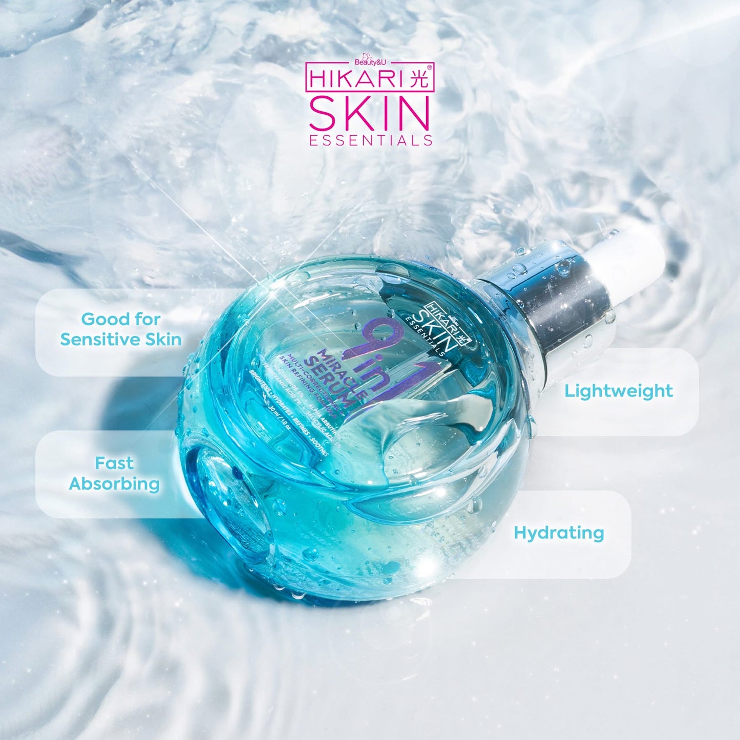Hikari Skin Essentials 9 in 1 Miracle Serum 30ml