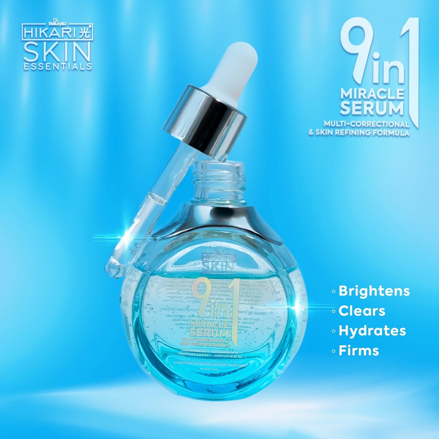 Hikari Skin Essentials 9 in 1 Miracle Serum 30ml