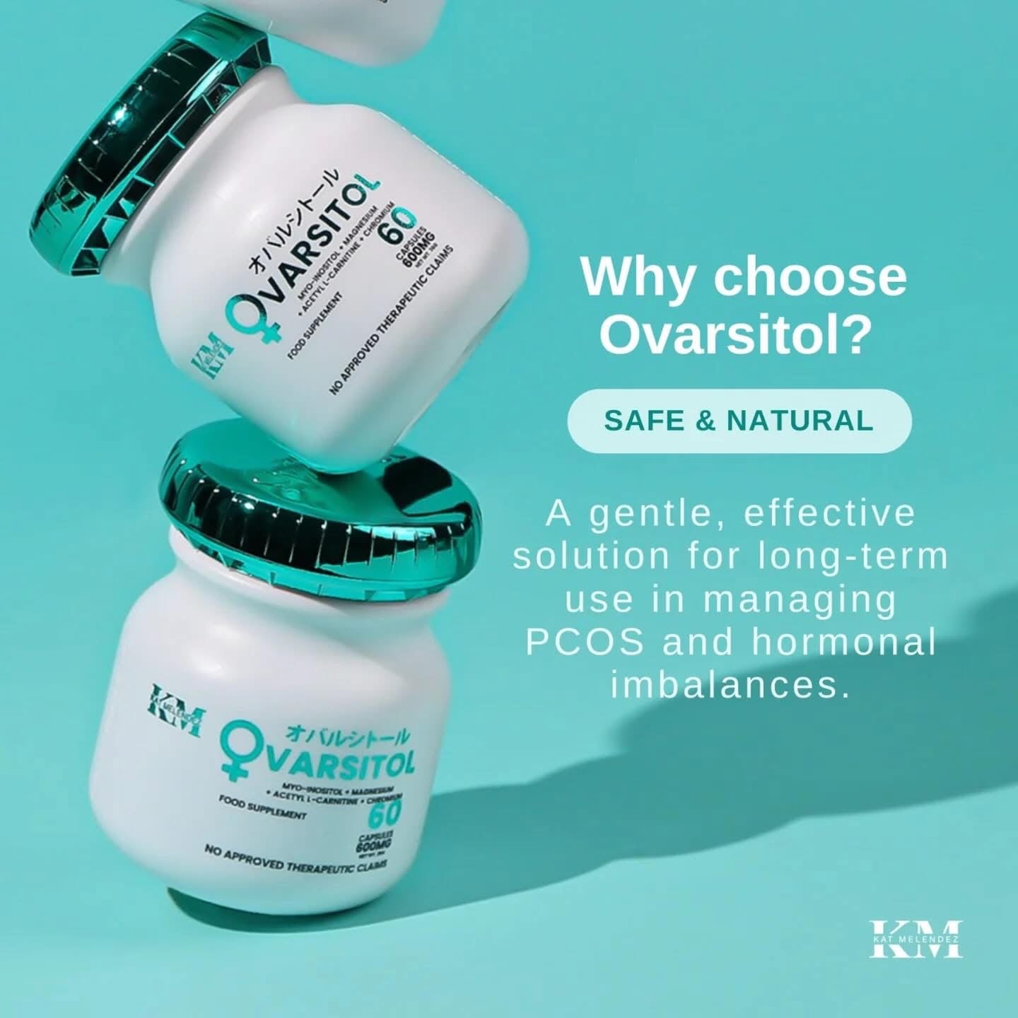 Kat Melendez Ovarsitol Capsules 600mg – 60 Capsules