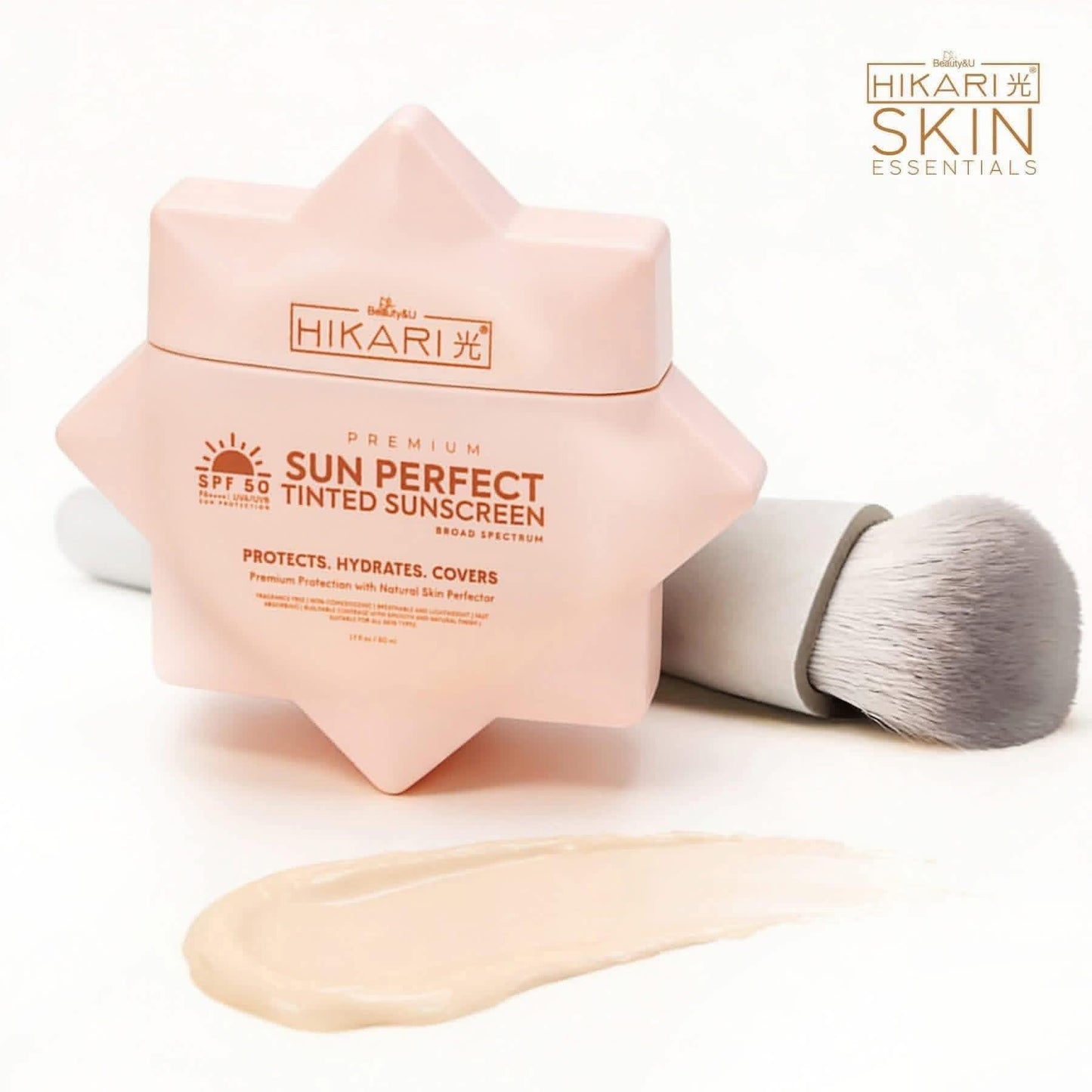 Hikari Skin Premium Sun Perfect Tinted Sunscreen SPF50 PA++++ UVA/UVB 50ml