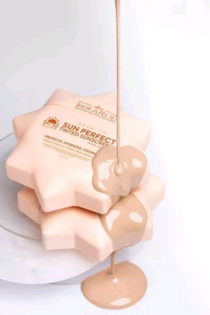 Hikari Skin Premium Sun Perfect Tinted Sunscreen SPF50 PA++++ UVA/UVB 50ml