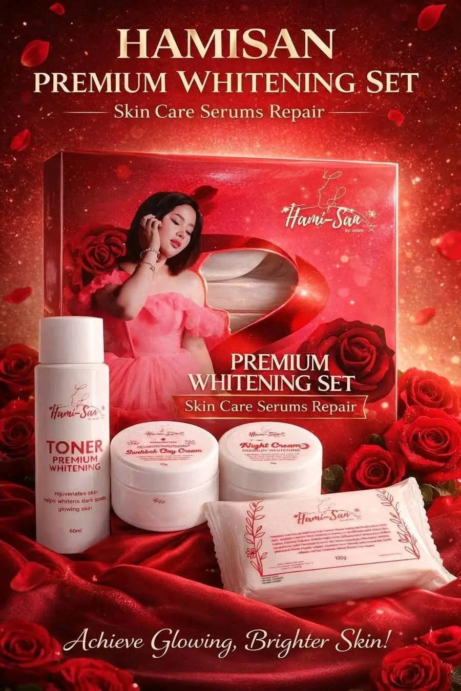 Hami-San Premium Whitening Facial Set